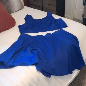 Torrid Blue Midi Skirt